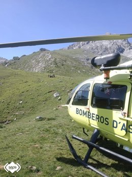 Helicóptero del SEPA