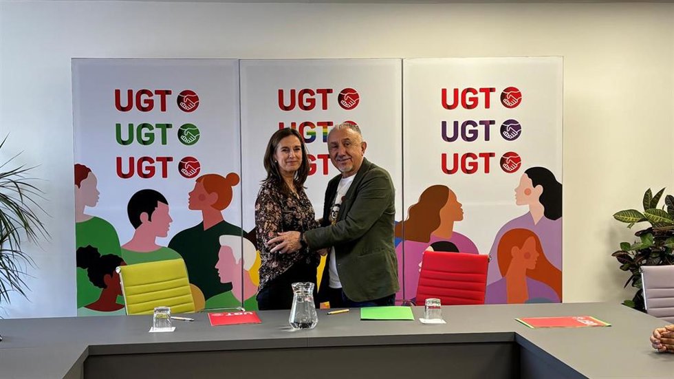 UGT y Ecoembes renuevan su convenio de colaboración para avanzar hacia un modelo productivo más sostenible.