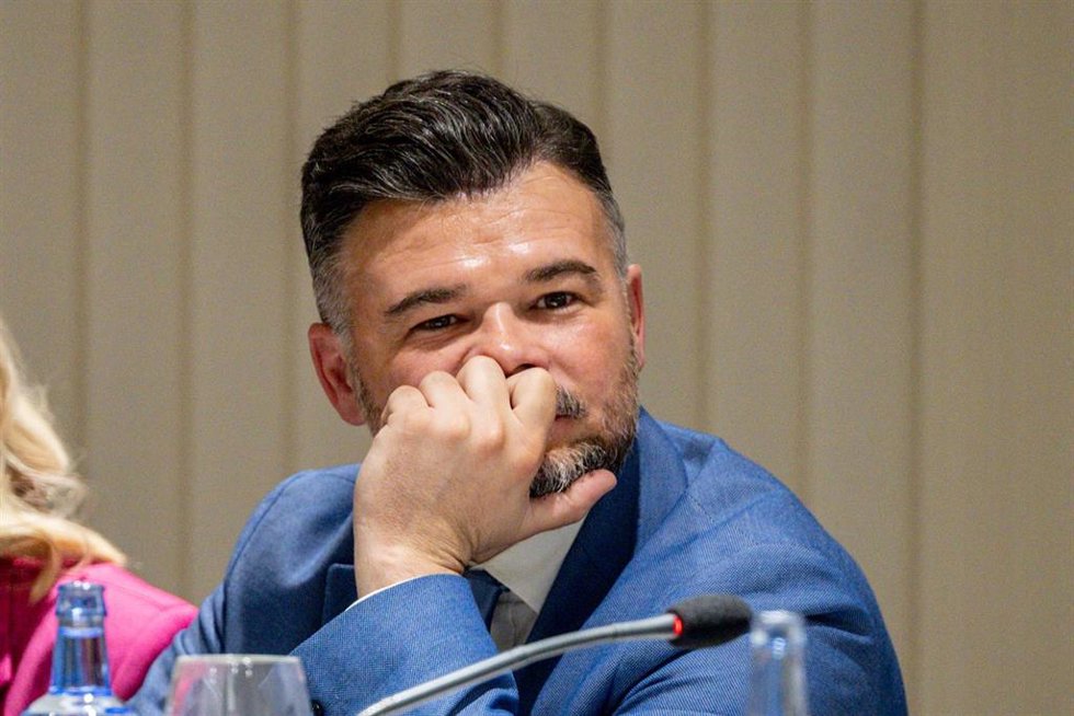 El portavoz de ERC en el Congreso, Gabriel Rufián