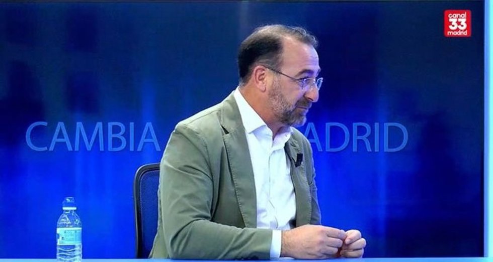 El alcalde de Colmenar Viejo, Carlos Blázquez