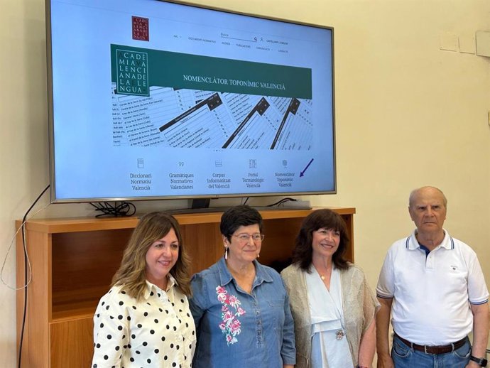 La AVL lanza el Nomenclàtor Toponímic Valencià con más 125.000 topónimos georreferenciados y accesibles en su web