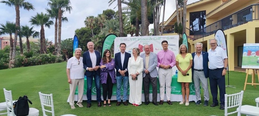 Presentación del VIII Torneo de Golf AECC Benalmádena