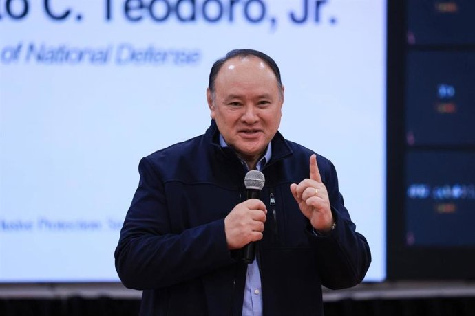 El ministro de Defensa filipino, Gilberto Teodoro Jr.