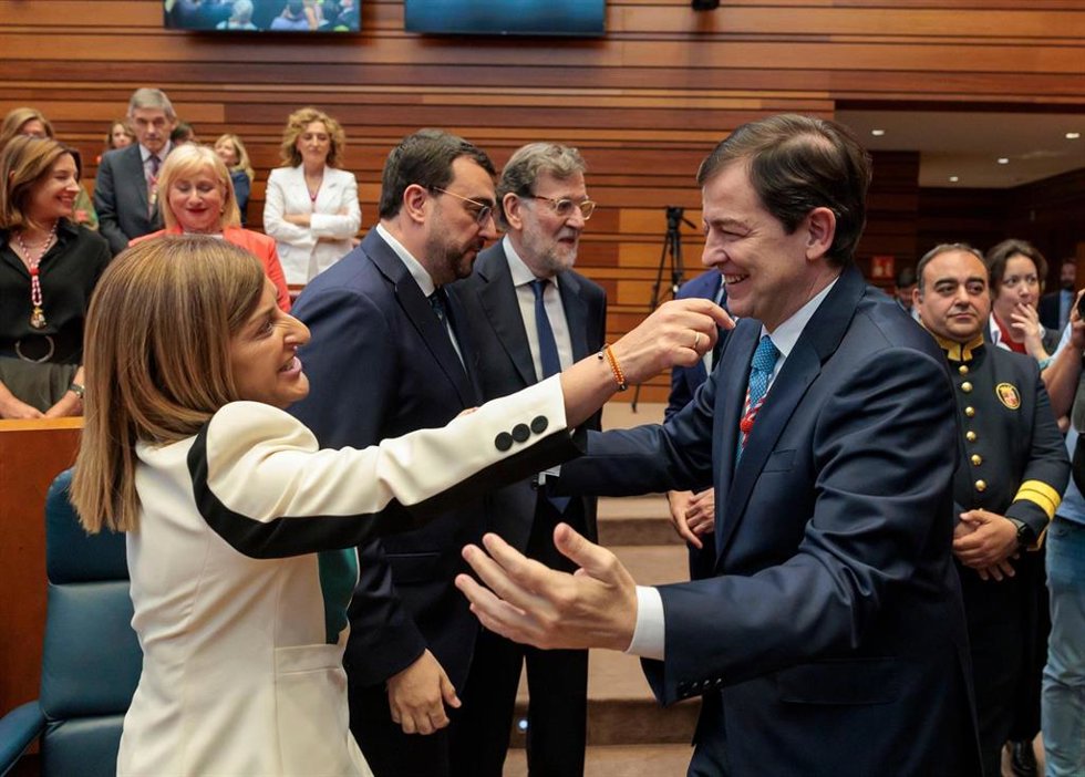 Buruaga y Mañueco.