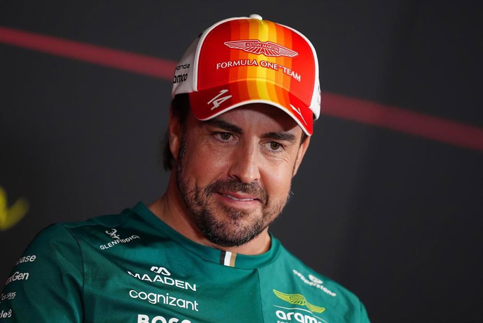 El piloto español de F1 Fernando Alonso (Aston Martin), en el GP de Barcelona-Catalunya 2026. 