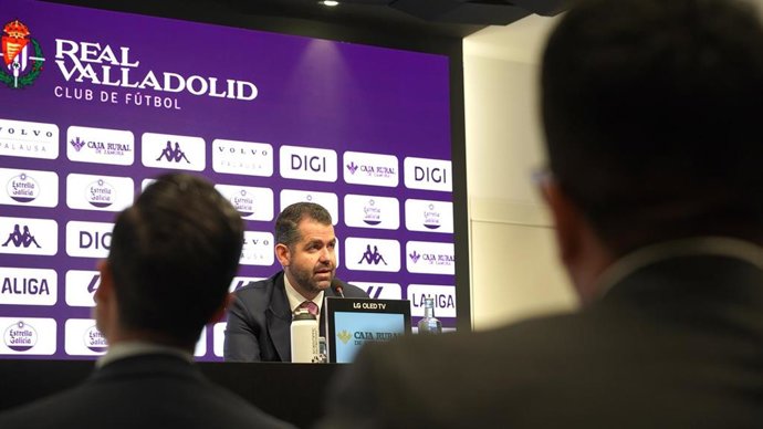 El presidente del Real Valladolid, Gabriel Solares.