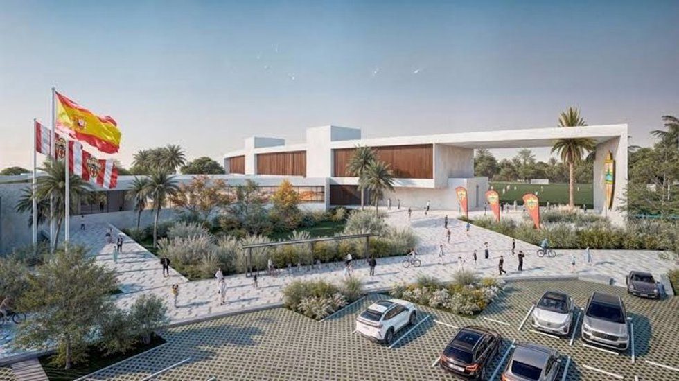 Archivo - Diseño de la Ciudad Deportiva de la UD Almería en El Toyo.