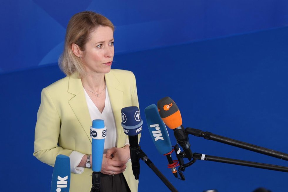 La Alta Representante de la Unión Europea para la Política Exterior, Kaja Kallas.