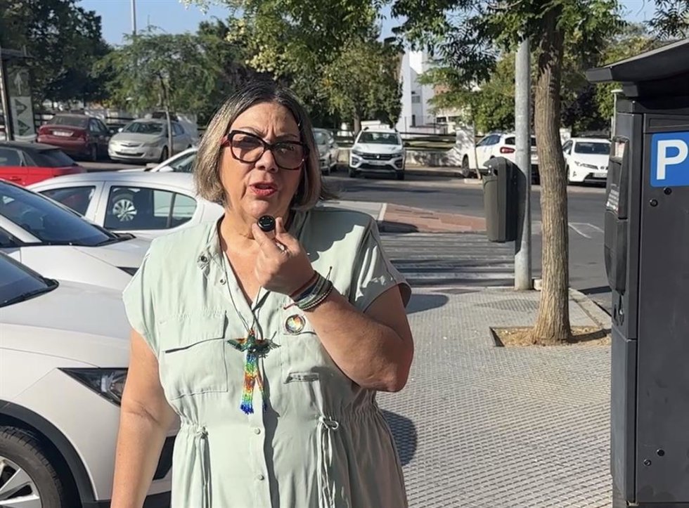 La portavoz de la coalición Con Andalucía en el Ayuntamiento de Huelva, Mónica Rossi.