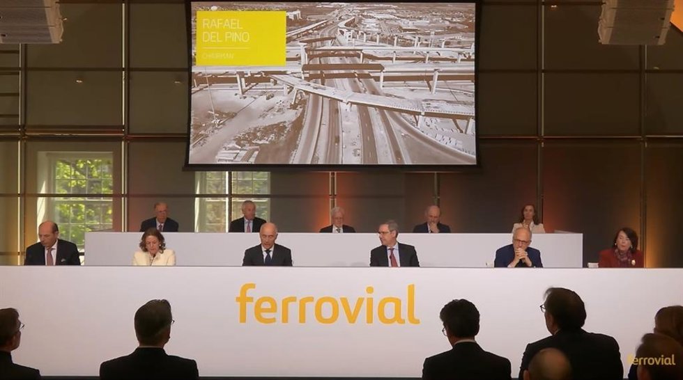 Archivo - Junta de accionistas de Ferrovial de 2026 en Ámsterdam.