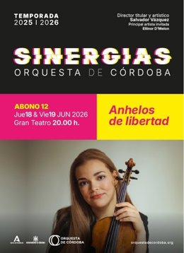 Cartel del concierto 'Anhelos de libertad'.