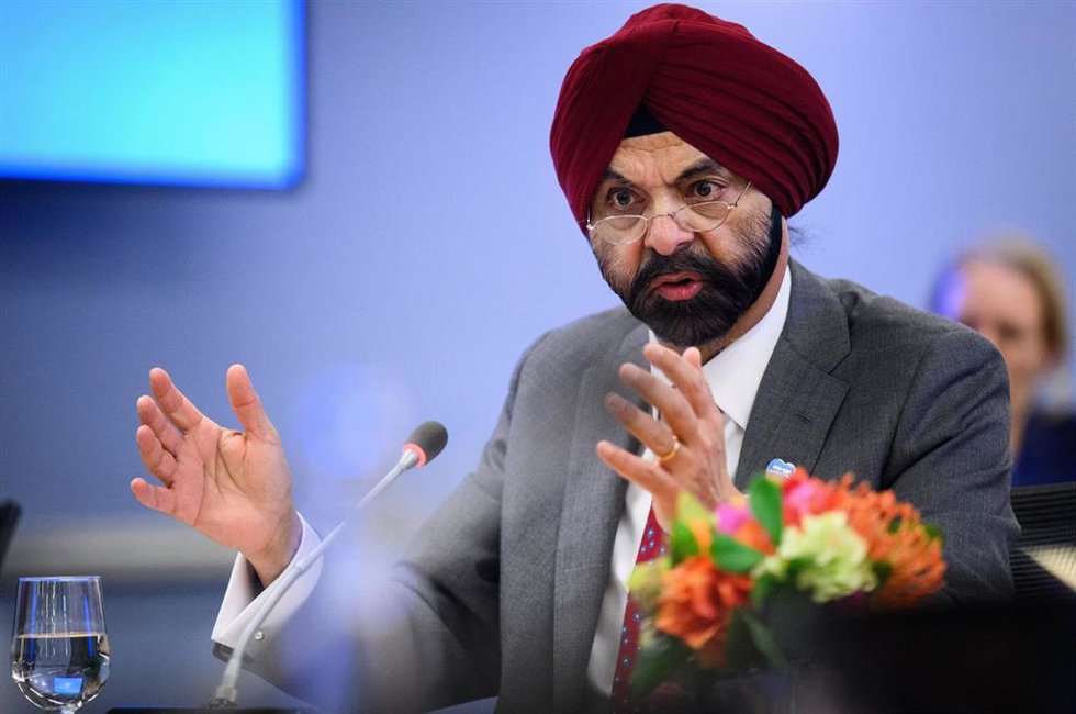 Archivo - 18 April 2024, US, Washington: Ajay Banga, President of the World Bank, takes part in the event "Securing a liveable planet: Country Policies, Platforms and Partnerships to unleash bigger and better Climate Finance" at the World Bank headquarter