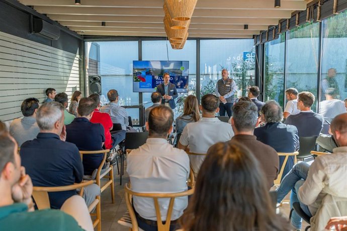 Jornada empresarial celebrada en Pádel Zaragoza.