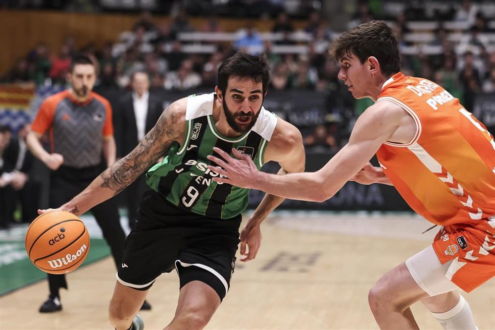Archivo - Ricky Rubio, en un partido con el Joventut Badalona.