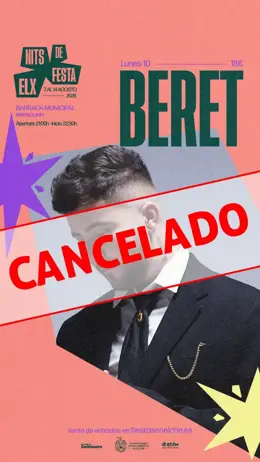 Imagen del concierto de Beret