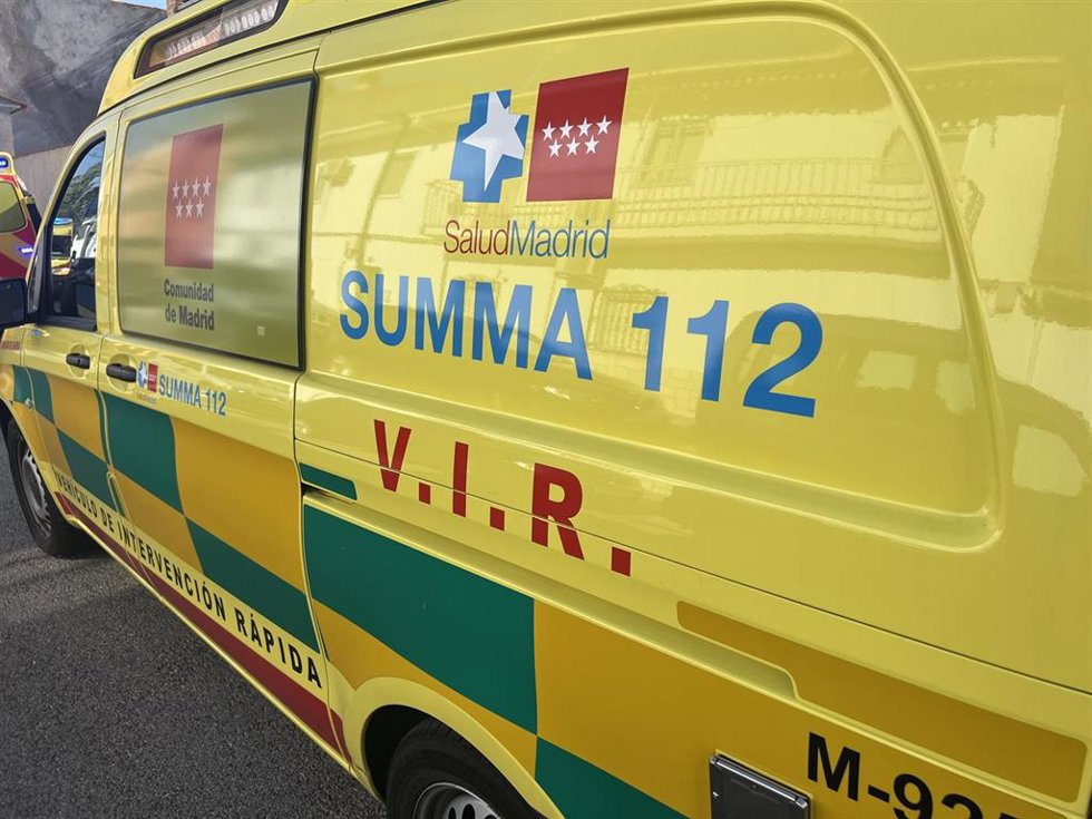 Foto de archivo de una ambulancia del SUMA 112.
