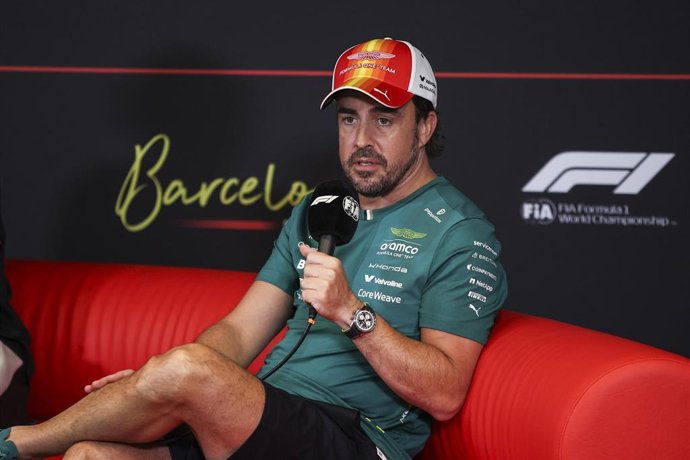 Fernando Alonso, piloto de Aston Martin.