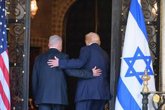 Foto: Netanyahu agradece a Trump su "compromiso" contra el programa nuclear de Irán tras el anuncio sobre inminente acuerdo