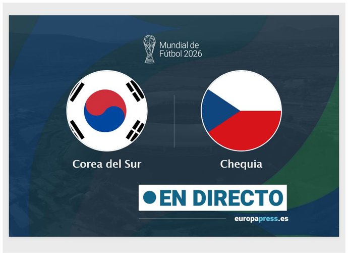 Onces Iniciales probables: Corea del Sur - Chequia: resumen y estadísticas del partido de la jornada 1 de Copa Mundial de la FIFA