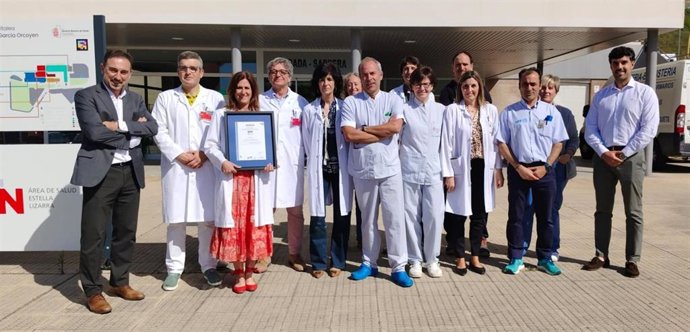 El Hospital García Orcoyen de Estella obtiene la certificación de calidad ISO en cirugías de cadera y rodilla