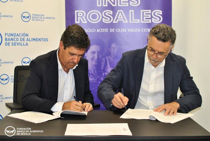 El Banco de Alimentos de Sevilla e Inés Rosales formalizan un acuerdo
