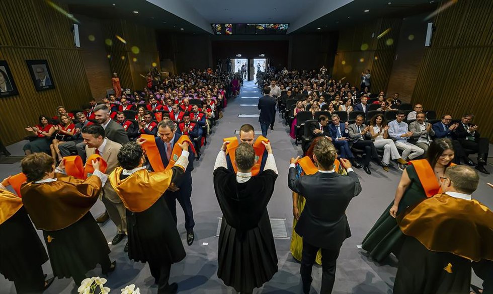 Archivo - Un acto de graduación en la UEMC