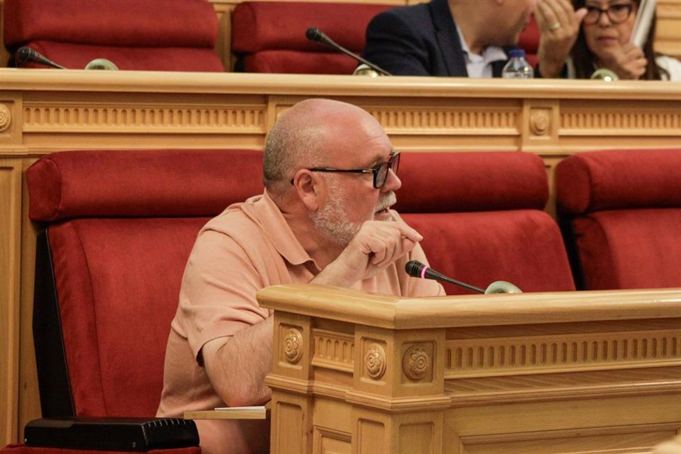 El concejal de Izquierda Unida en el Ayuntamiento de Toledo, Txema Fernández.