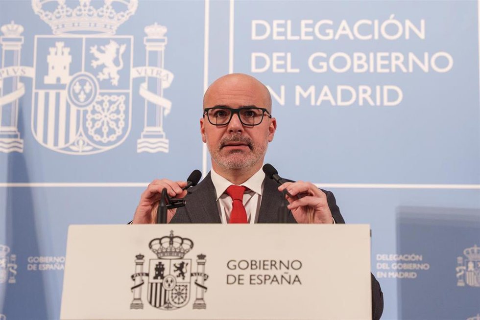 Archivo - El delegado del Gobierno en la Comunidad de Madrid, Francisco Martín