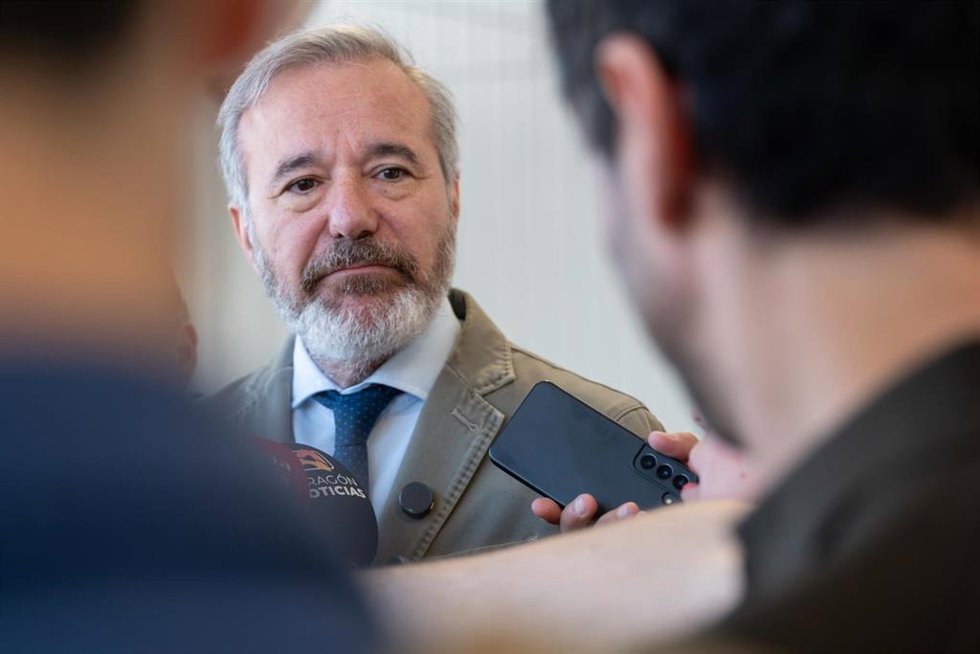 El presidente del Gobierno de Aragón, Jorge Azcón.