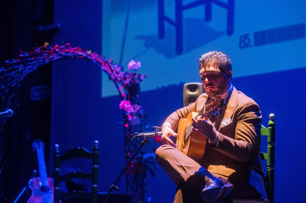 Archivo - Javi Santiago ganador de la Bienal Flamenca de la ONCE 2024