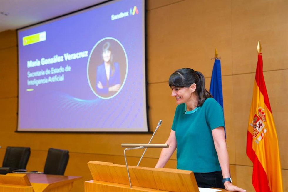 La secretaria de Estado de Digitalización e Inteligencia Artificial, María González Veracruz,