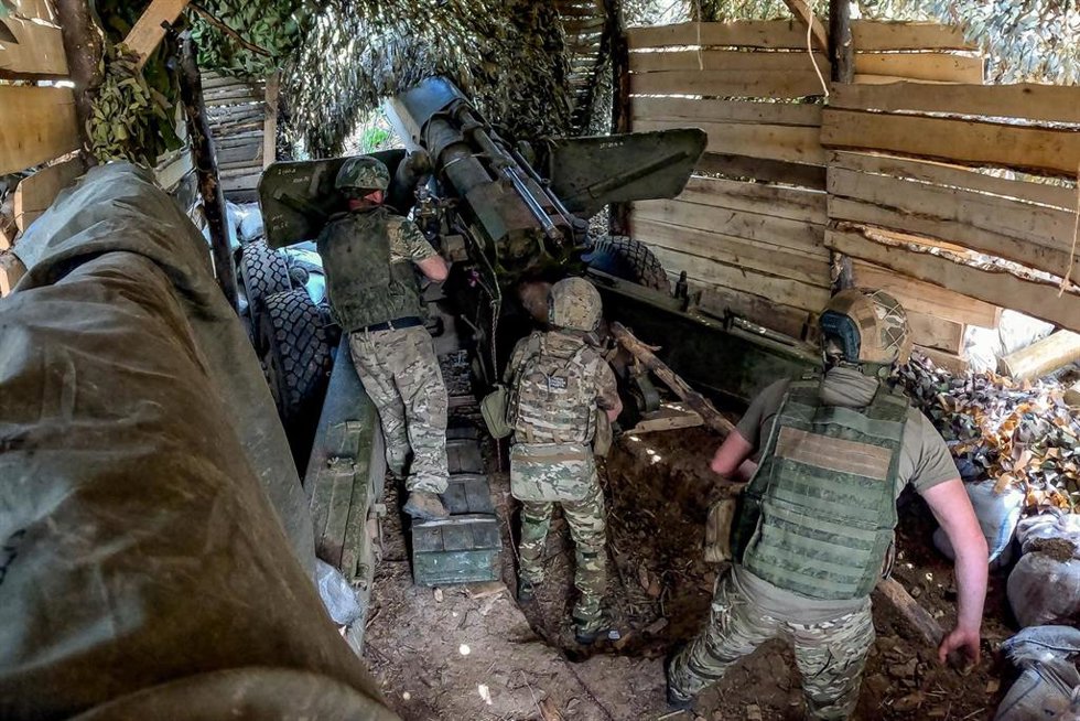 Militares del Ejército de Rusia en la provincia ucraniana de Jersón, parcialmente ocupada en el marco de la invasión desatada en febrero de 2022 (archivo)