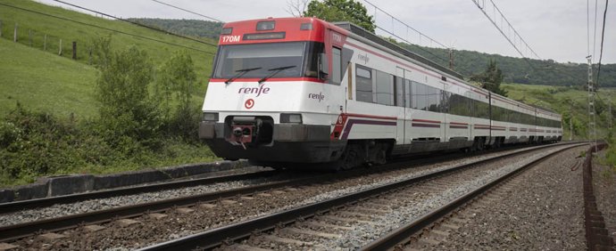 Tren de Cercanías de Renfe.