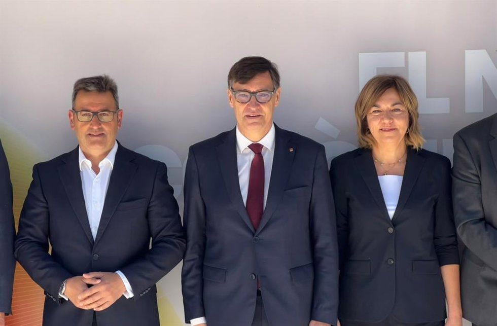 El presidente Salvador Illa, en la 37 edición de la Trobada Empresarial al Pirineu