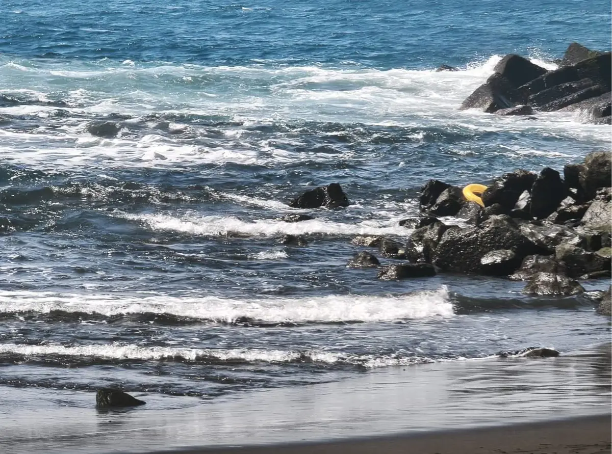 Playa de La Laja, en Las Palmas de Gran Canaria