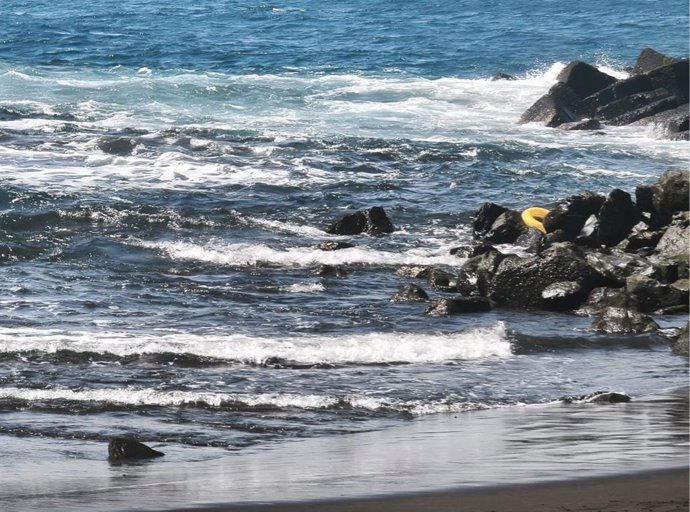 Playa de La Laja, en Las Palmas de Gran Canaria
