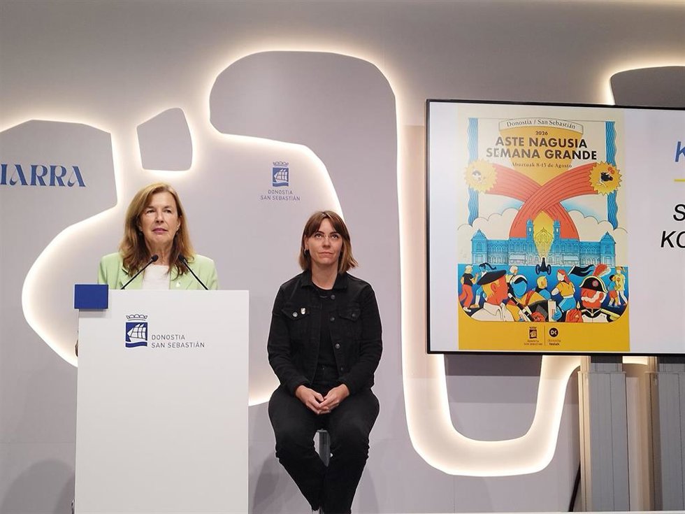Presentación del cartel y los conciertos de Sagüés de Semana Grande.