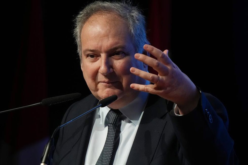 Archivo - El ministro de Industria y Turismo, Jordi Hereu, durante la clausura del VIII Congreso Nacional de Industria, a 5 de febrero de 2026, en Bilbao, País Vasco (España). 