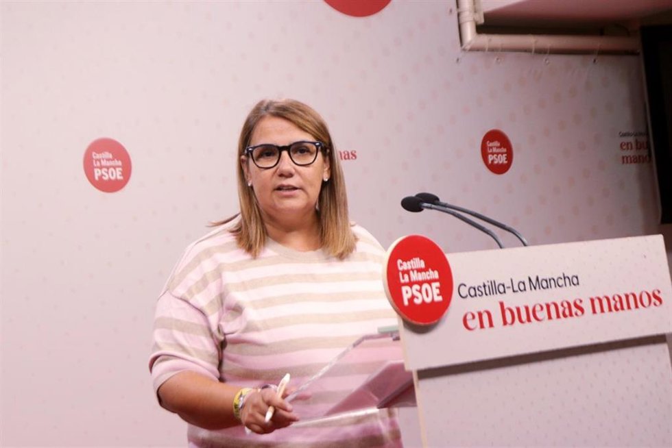 Archivo - La presidenta de la Ejecutiva provincial del PSOE de Toledo, Tita García Élez.