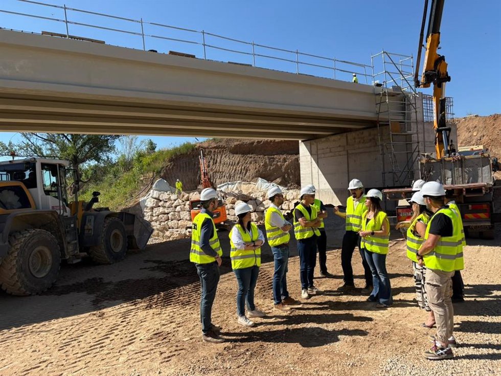 Obras para restablecer la conexión entre las pedanías de San Antonio y Roma con la reconstrucción del pontón de San Antonio