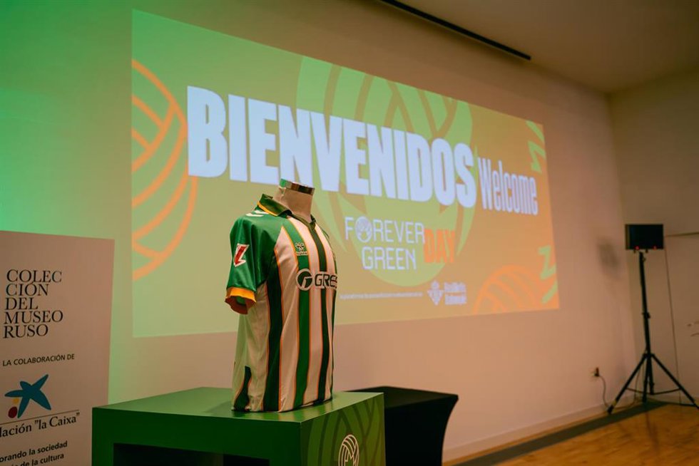 El Betis abrirá a los aficionados la creación de su próxima camiseta especial del partido Forever Green.