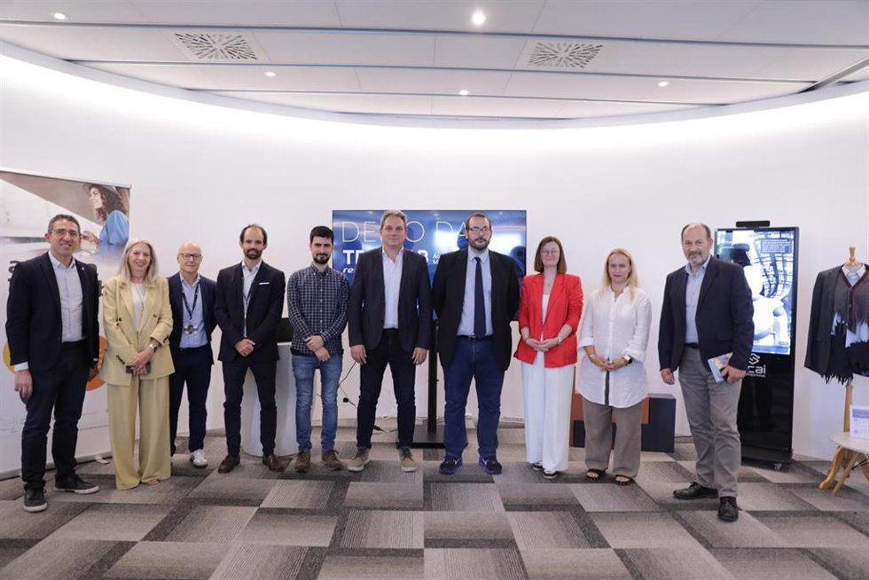 Los participantes en la jornada