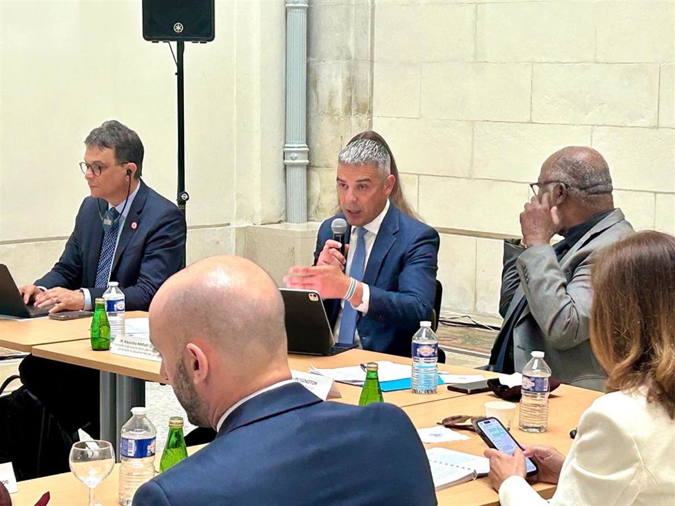 El consejero de Agricultura, Ganadería, Pesca y Soberanía Alimentaria del Gobierno de Canarias, Narvay Quintero