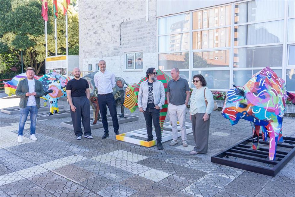 Inauguración del proyecto 'Los Bisontes'.
