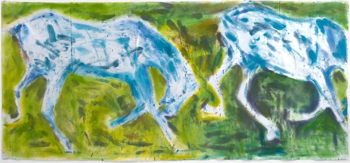 Rosalind Nashashibiren 'The Return' margolanaren irudia