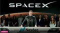 Elon Musk toca la campana en la sesión de debut de SpaceX en el Nasdaq