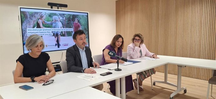 Salud y el Colef firman un convenio de 44.390 euros para promover el ejercicio en personas con problemas de salud mental.