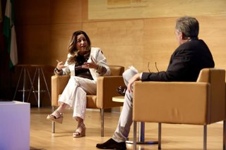 La consejera en funciones de Desarrollo Educativo y Formación Profesional, María del Carmen Castillo, participa en el Congreso de Buenas Prácticas Educativas de Andalucía, que se celebra en el Parque de las Ciencias.