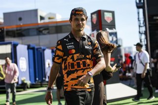 NORRIS Lando (gbr), McLaren F1 Team MCL40, portrait during the Formula 1 Barcelona-Catalunya Grand Prix 2026, 7th round of the 2026 Formula One World Championship from June 12 to 14, 2026 on the Circuit de Barcelona-Catalunya, in Montmelo, Spain - Photo X