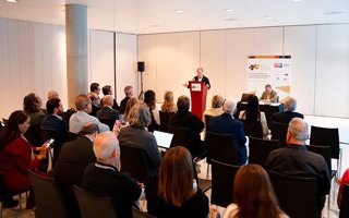 Archivo - Josep Santacreu en el Fòrum Empresarial del Llobregat